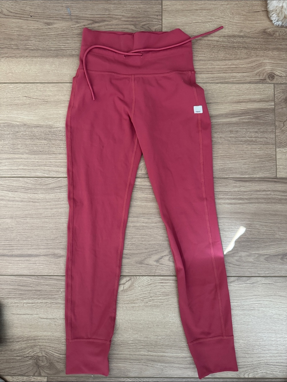 Vuori Rose High-Waist Drawstring Leggings